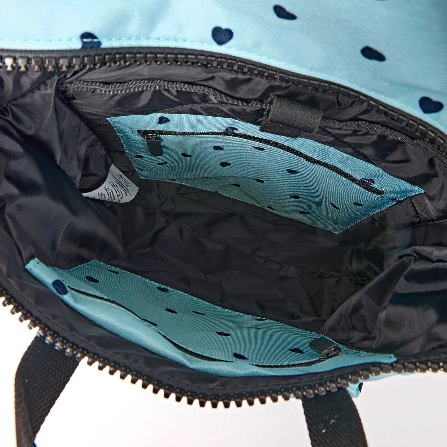 Roka - Canfield Roll Top Backpack in Heart Print