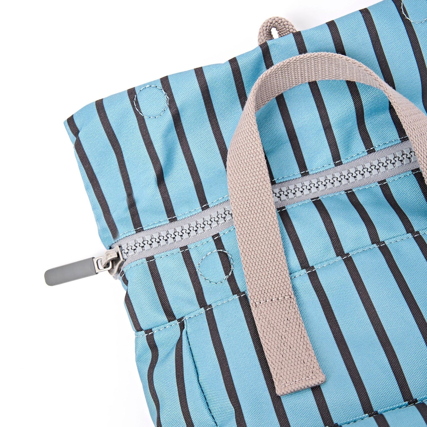 Roka - Canfield Roll Top Backpack in Blue Stripe