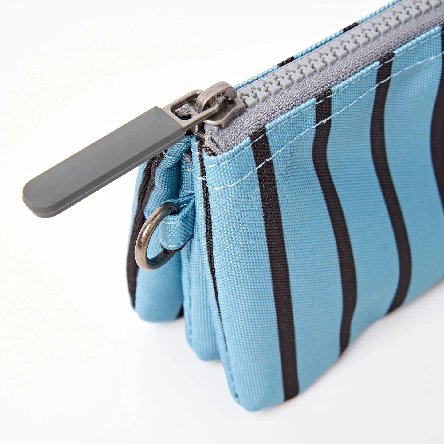 Roka - Carnaby Wallet in Blue Stripe