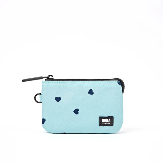 Roka - Carnaby Wallet in Heart Print
