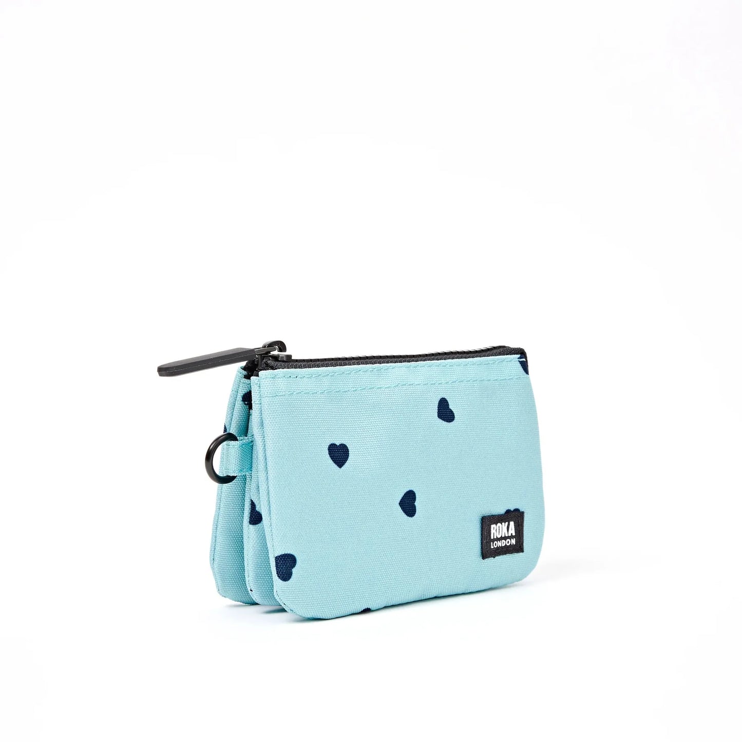 Roka - Carnaby Wallet in Heart Print