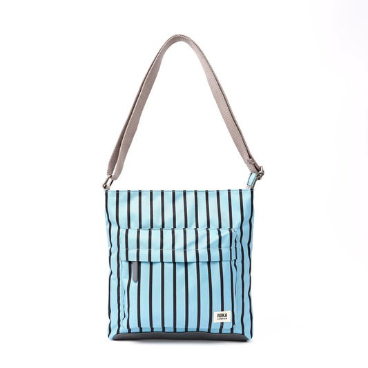 Roka - Kennington Crossbody Bag in Blue Stripe