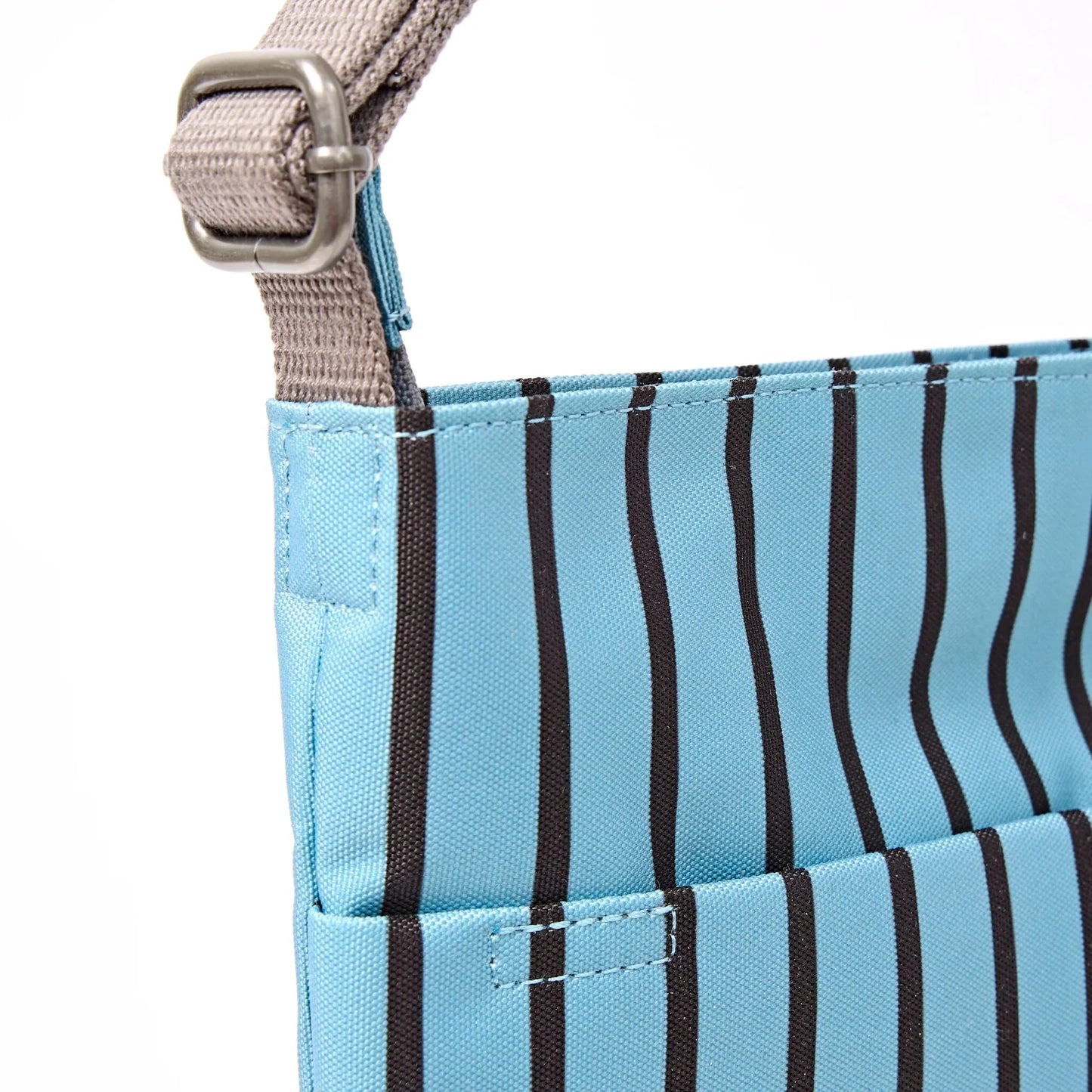 Roka - Kennington Crossbody Bag in Blue Stripe