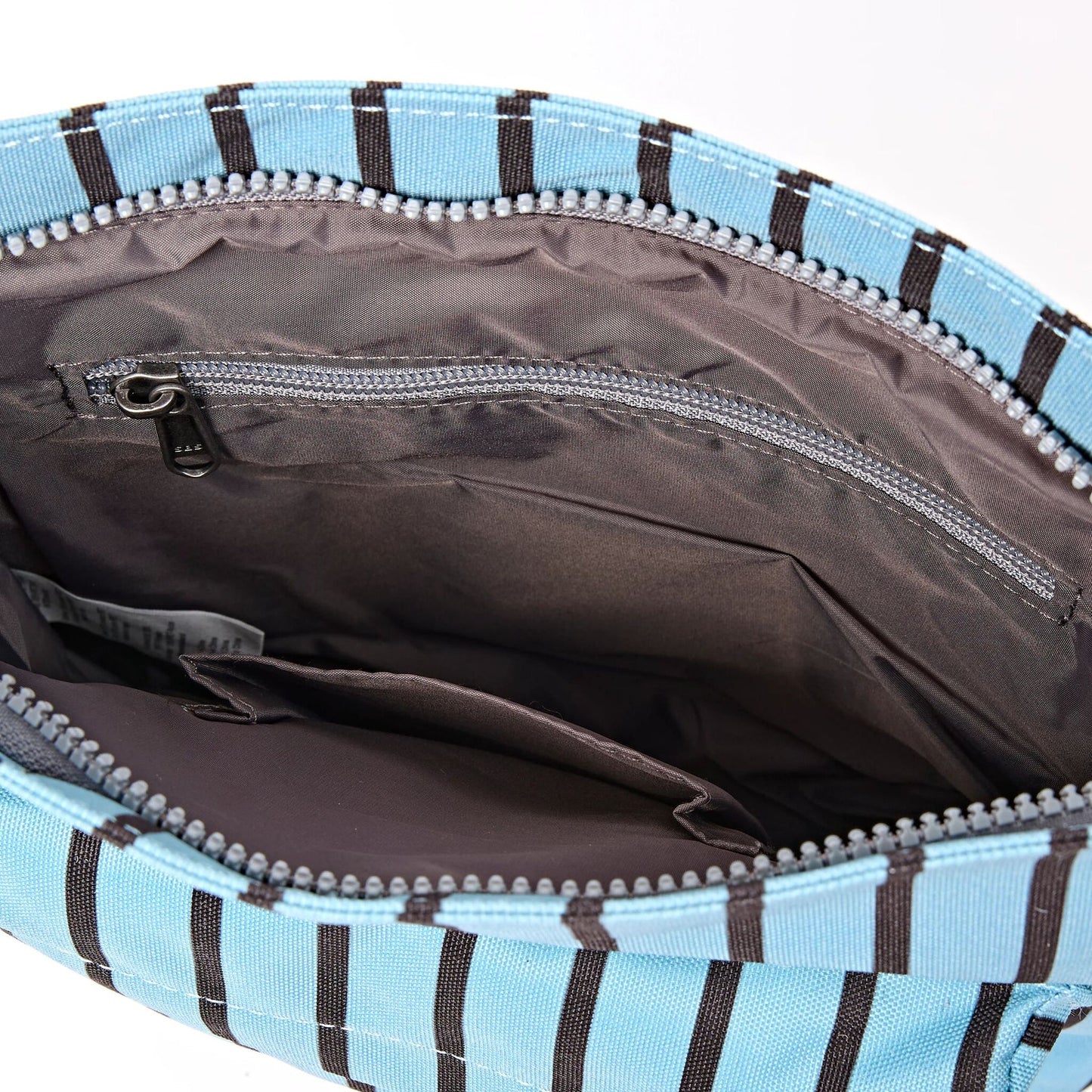 Roka - Kennington Crossbody Bag in Blue Stripe