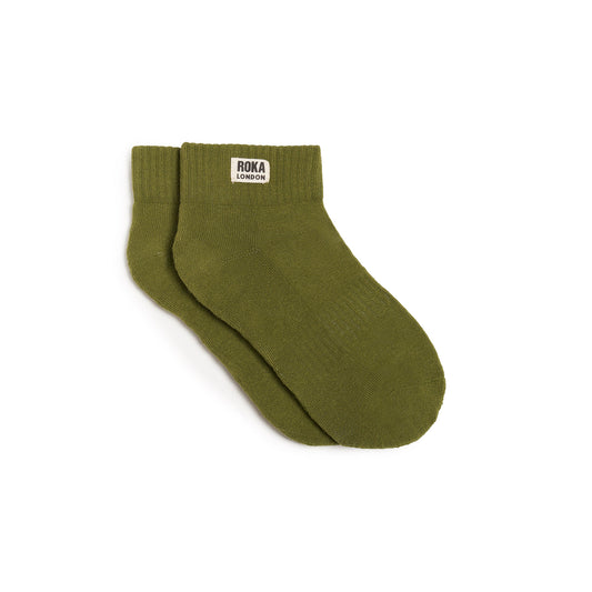 Roka - Wembley Organic Cotton Socks - Avocado
