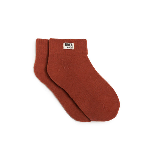 Roka - Wembley Organic Cotton Socks - Bran