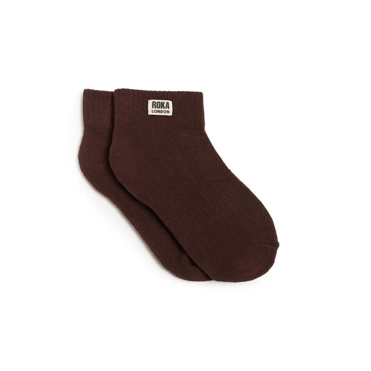 Roka - Wembley Organic Cotton Socks - Coco