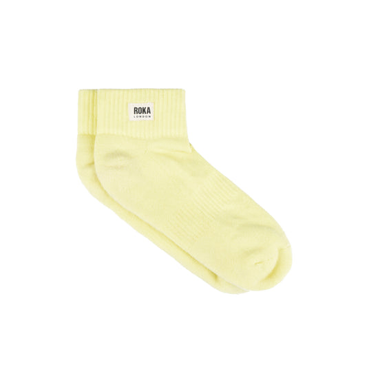 Roka - Wembley Organic Cotton Socks - Lemonade