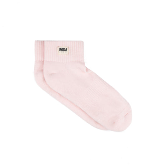 Roka - Wembley Organic Cotton Socks - Transcendent Pink