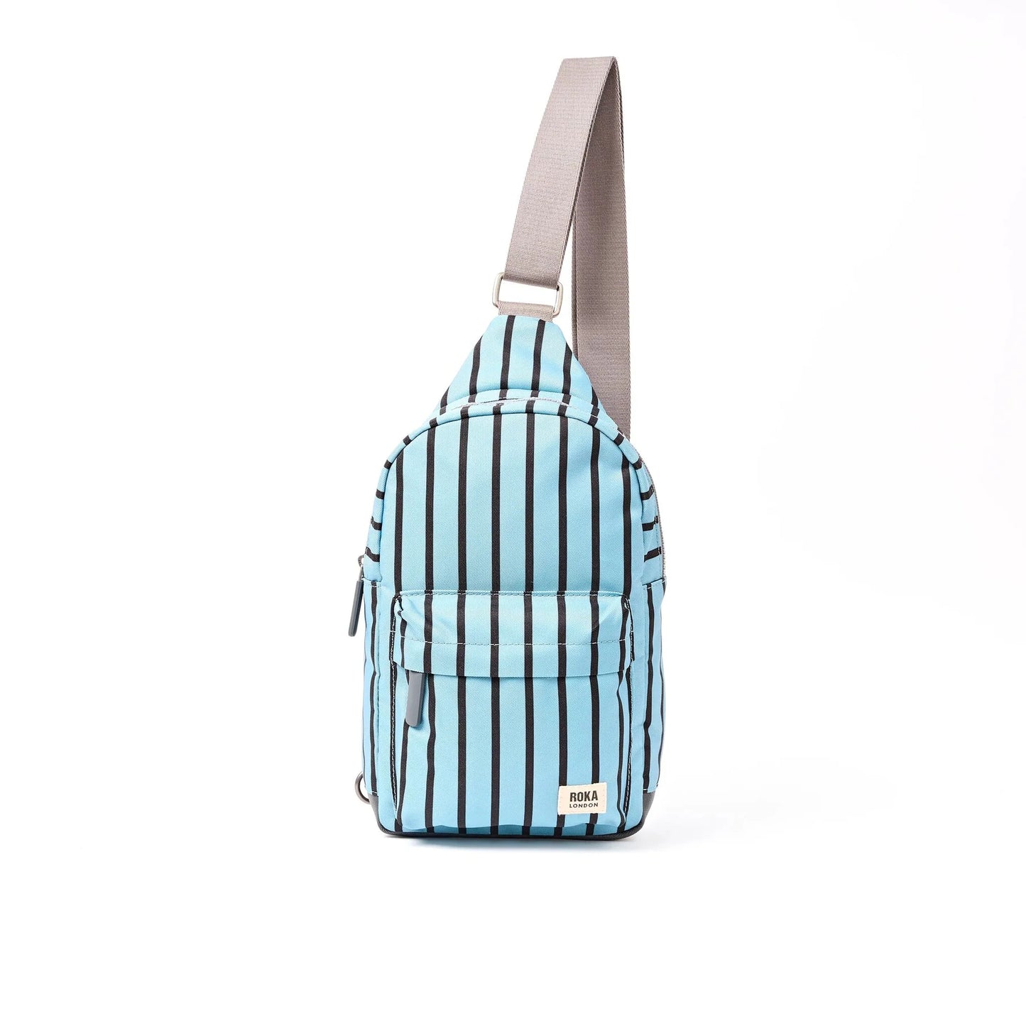 Roka - Willesden Sling Bag in Blue Stripe