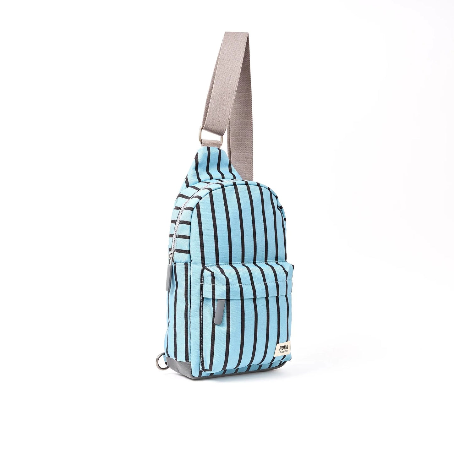 Roka - Willesden Sling Bag in Blue Stripe