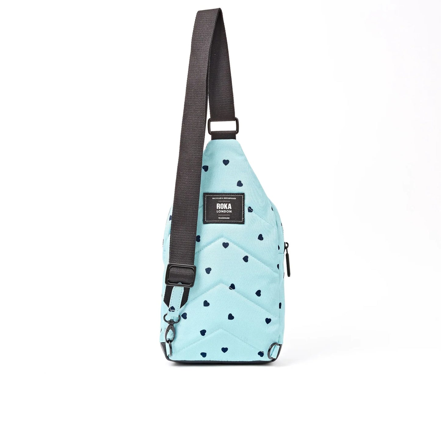 Roka - Willesden Sling Bag in Heart Print