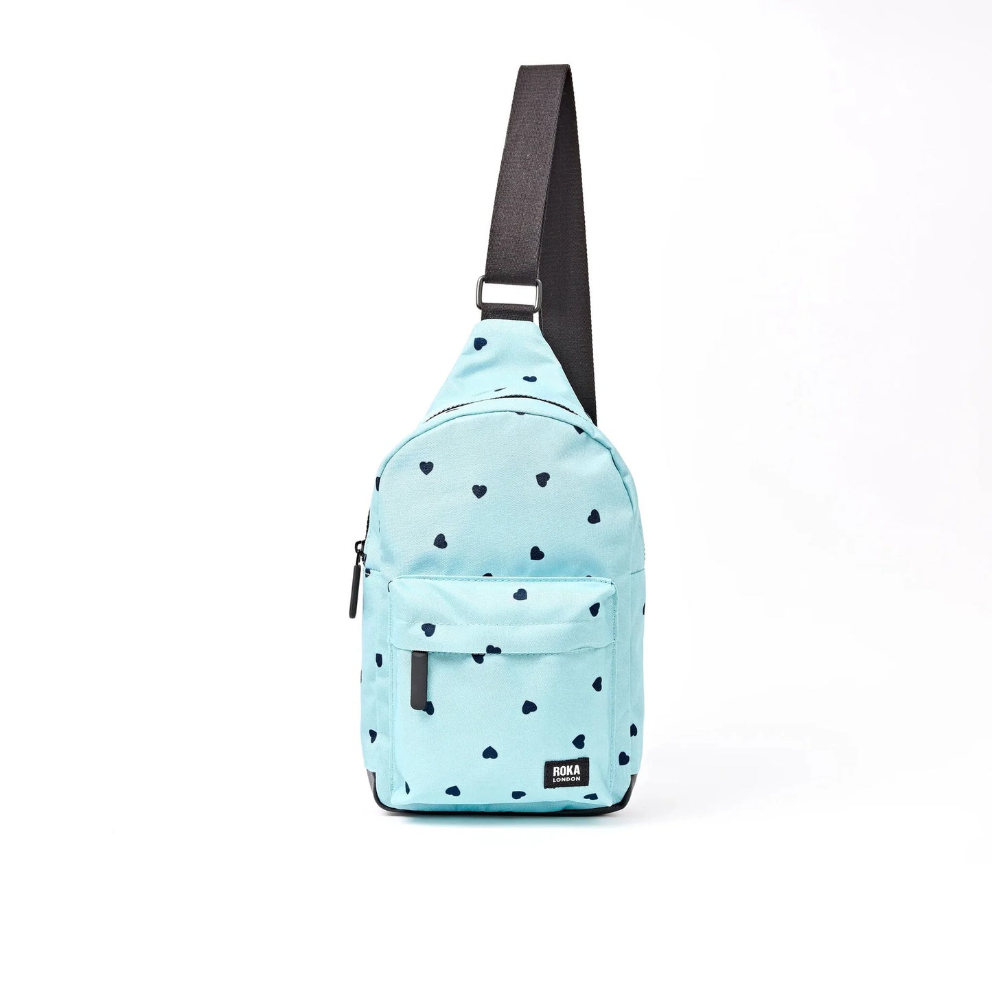 Roka - Willesden Sling Bag in Heart Print