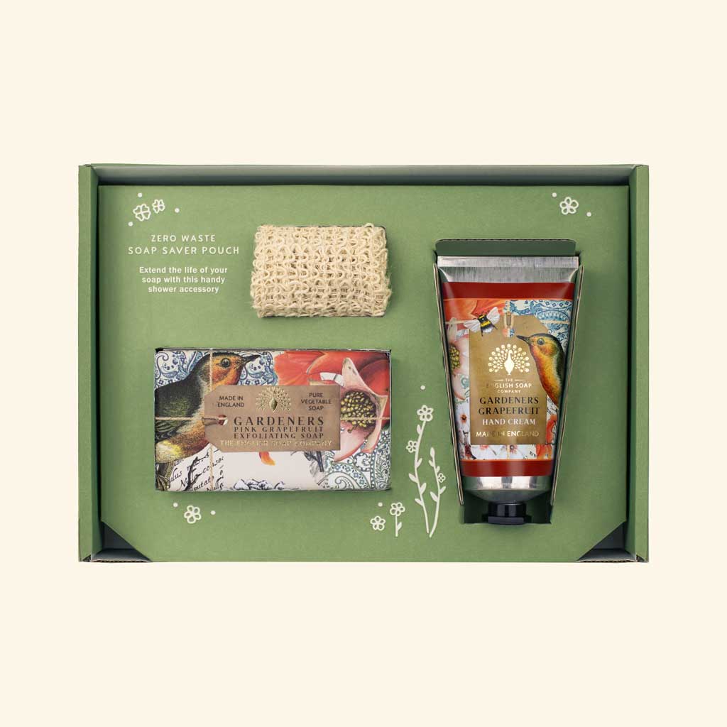 The English Soap Company - Trio Hand & Body Gift Set - Gardeners Grapefruit