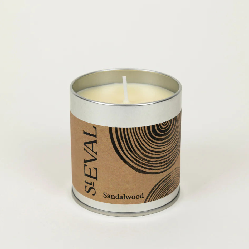 St Eval - Sandalwood Scented Tin Candle
