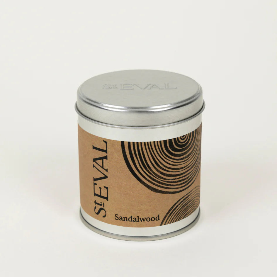 St Eval - Sandalwood Scented Tin Candle