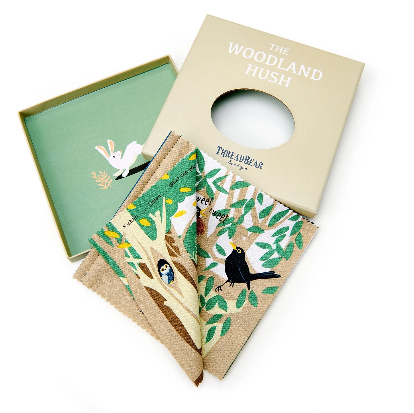 Threadbear - The Woodland Hush Rag Book