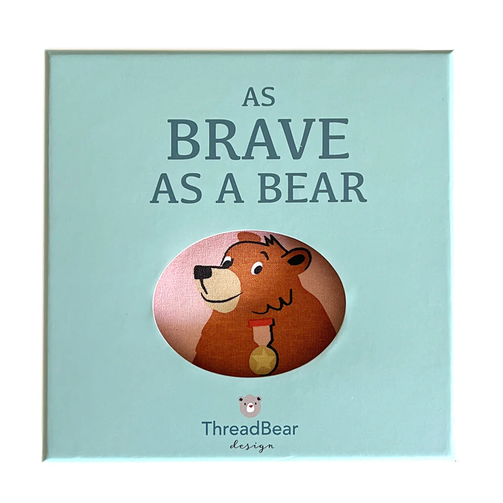 Threadbear - As Brave As A Bear Rag Book