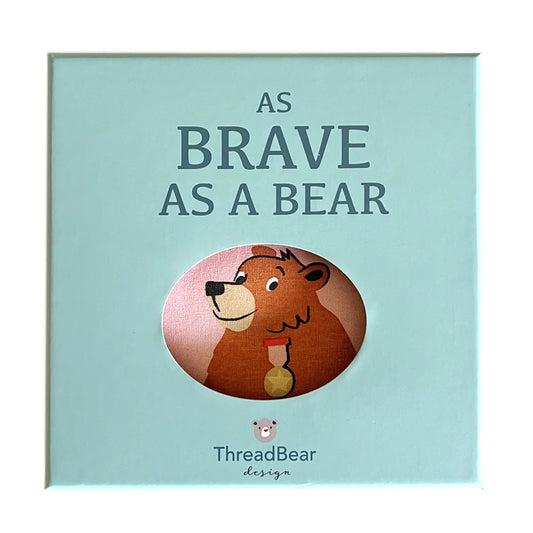 Threadbear - As Brave As A Bear Rag Book