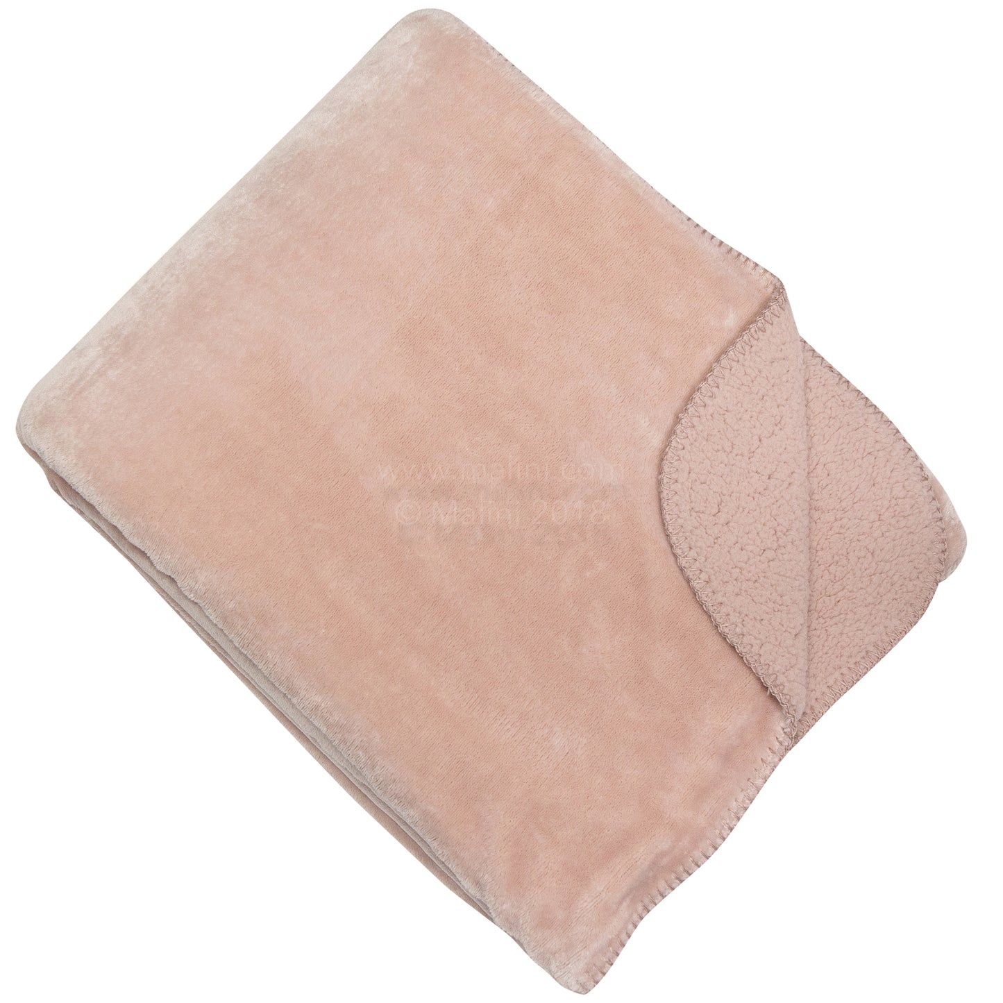Malini - Cosy Light Pink Throw