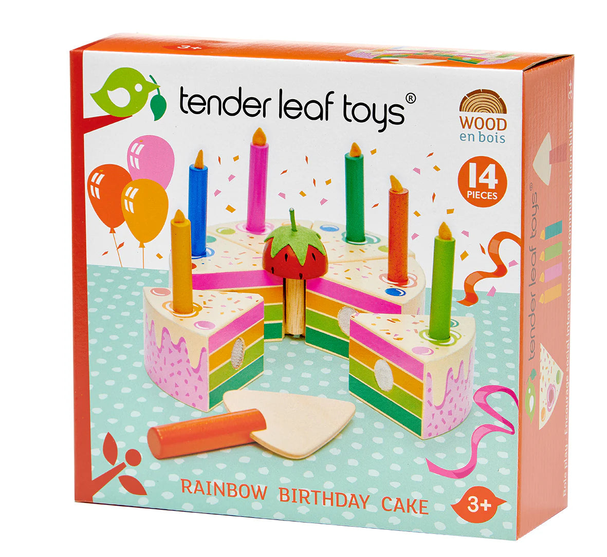 Tender Leaf Toys - Rainbow Birthday Cake