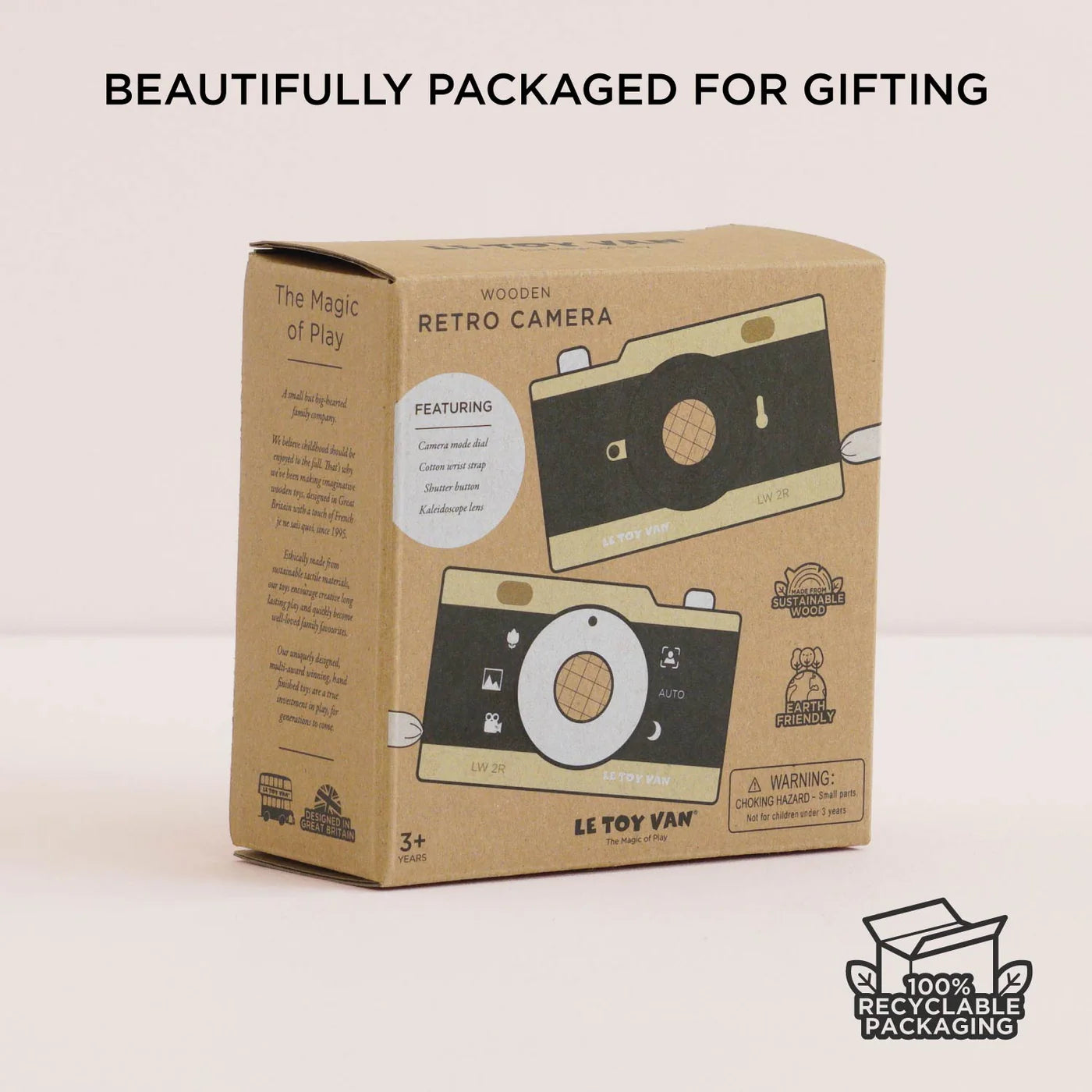 Le Toy Van - Wooden Retro Camera