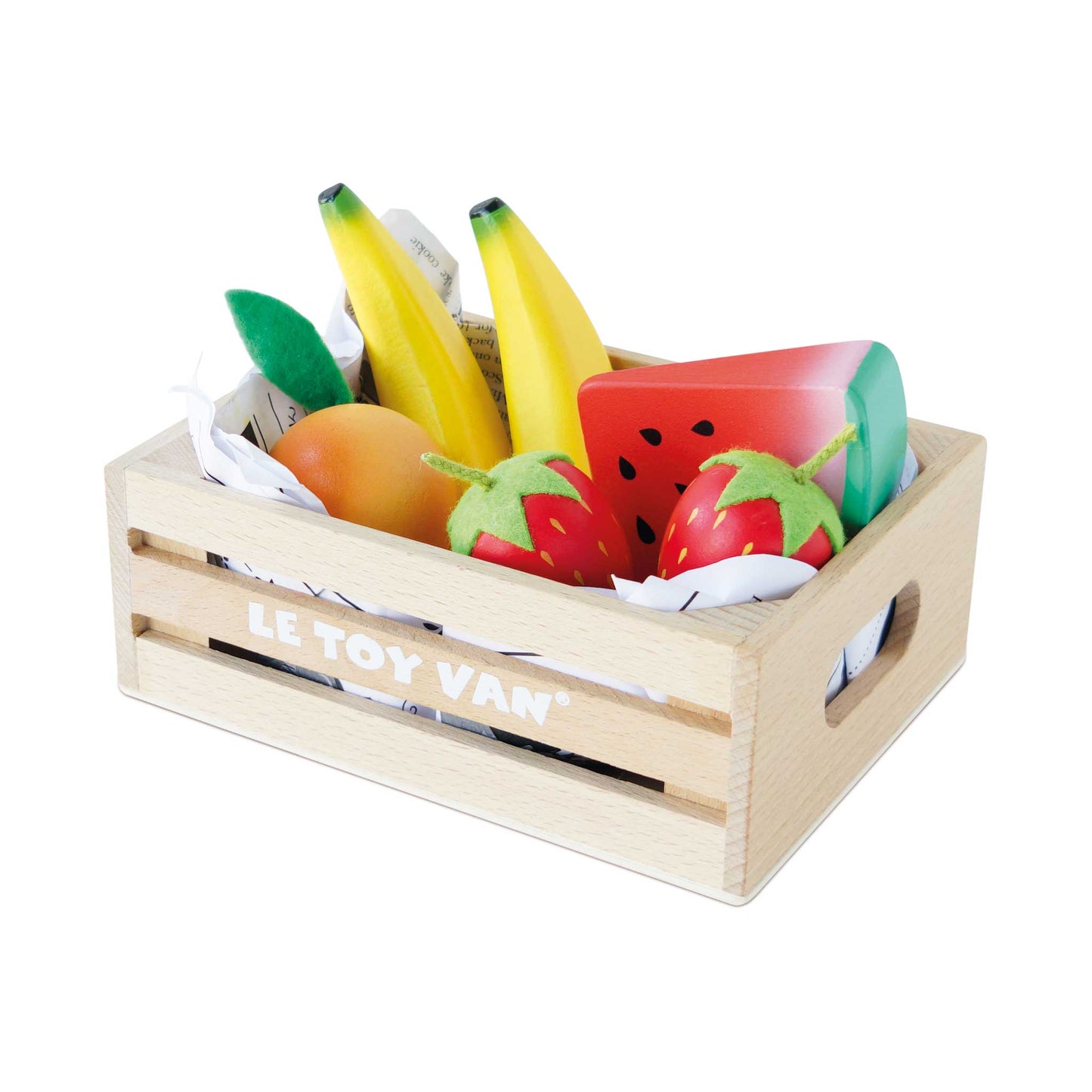Le Toy Van - Smoothie Fruits Wooden Market Crate