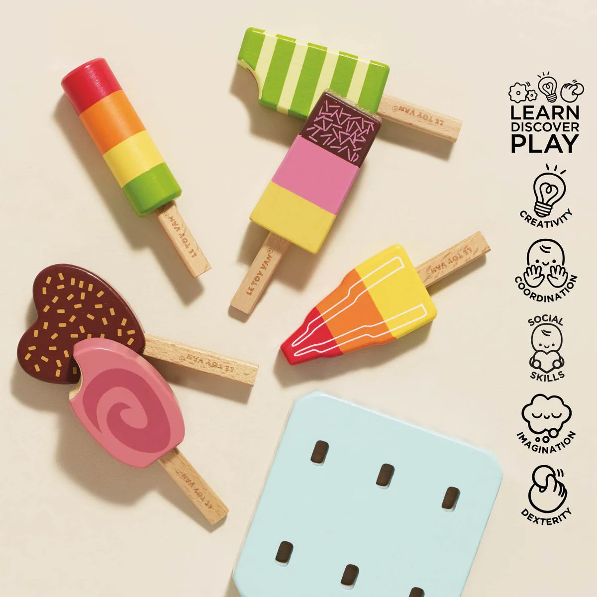 Le Toy Van - Wooden Ice Lollies & Popsicles