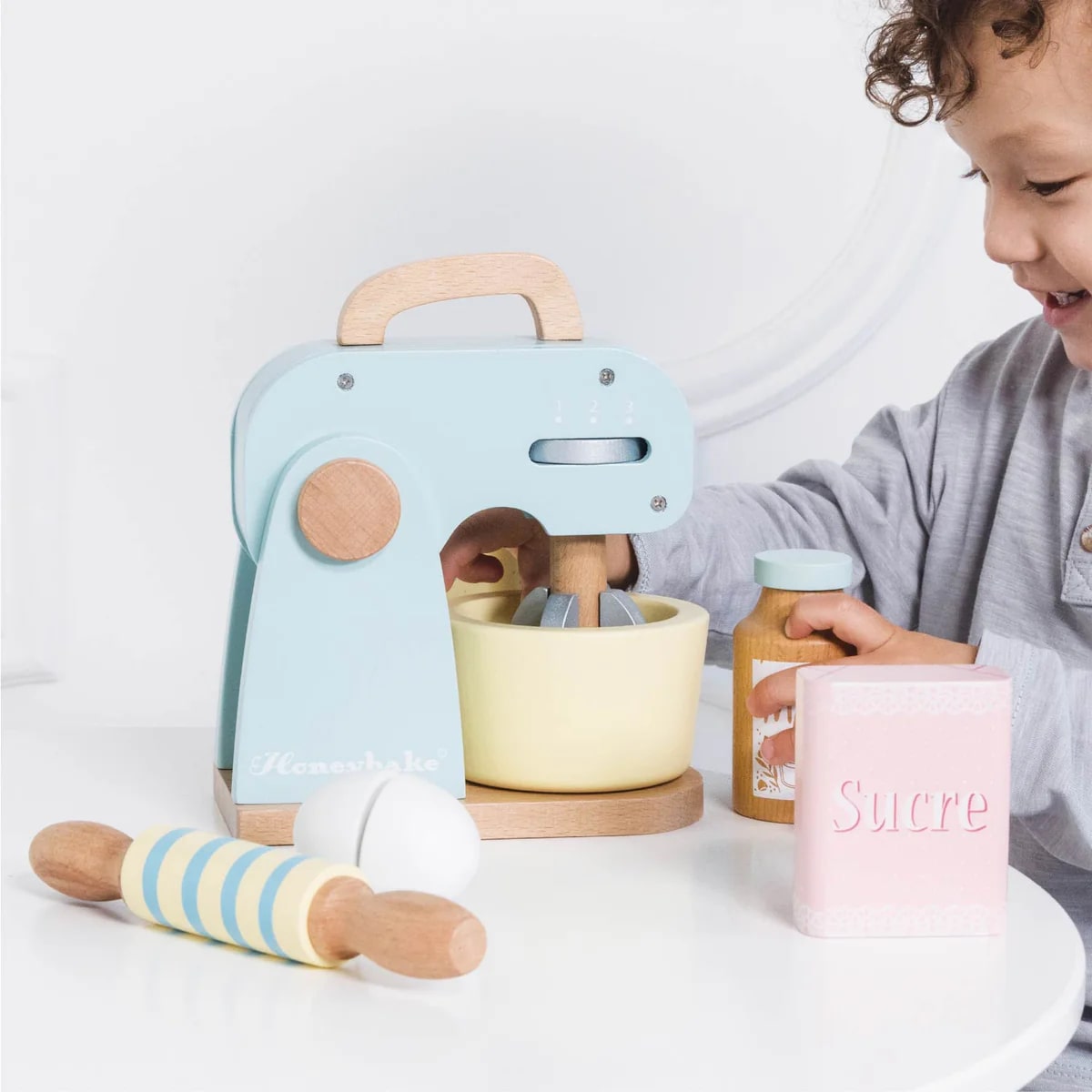 Le Toy Van - Wooden Bakers Mixer Set & Accessories