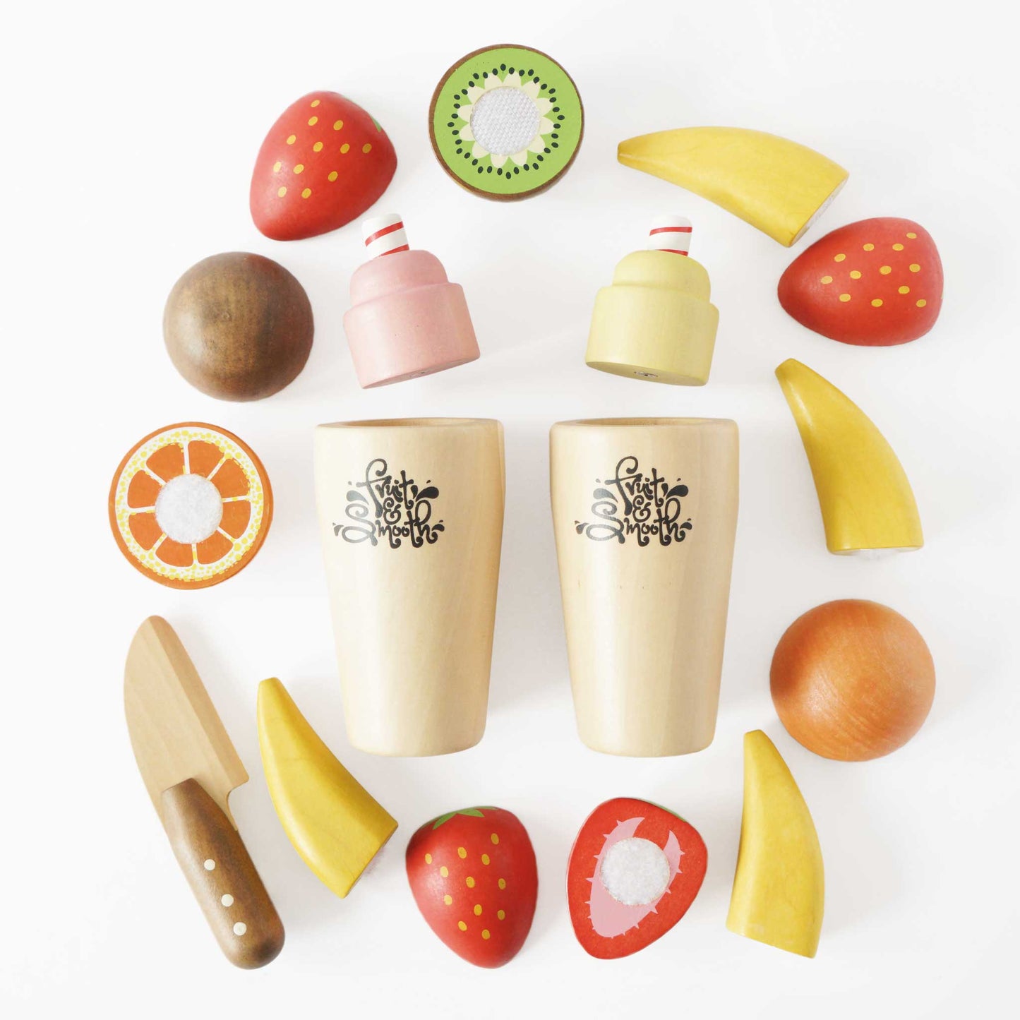 Le Toy Van - Wooden Fruit & Smoothie Blender Set