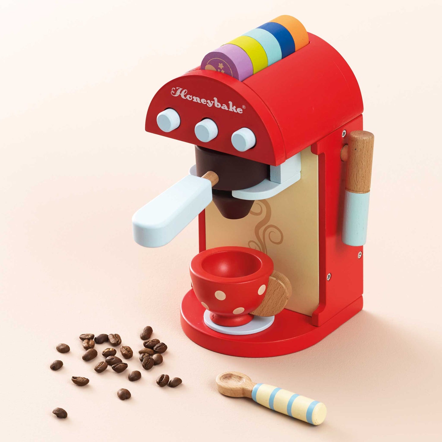Le Toy Van - Wooden Cafe Machine & Pods