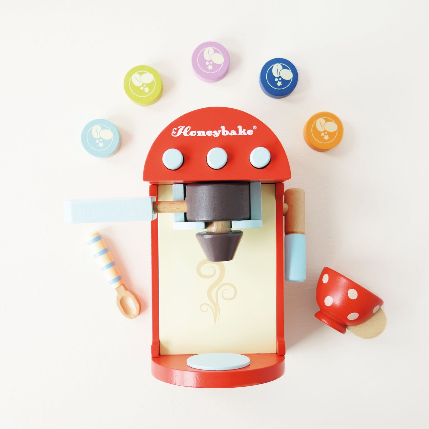 Le Toy Van - Wooden Cafe Machine & Pods