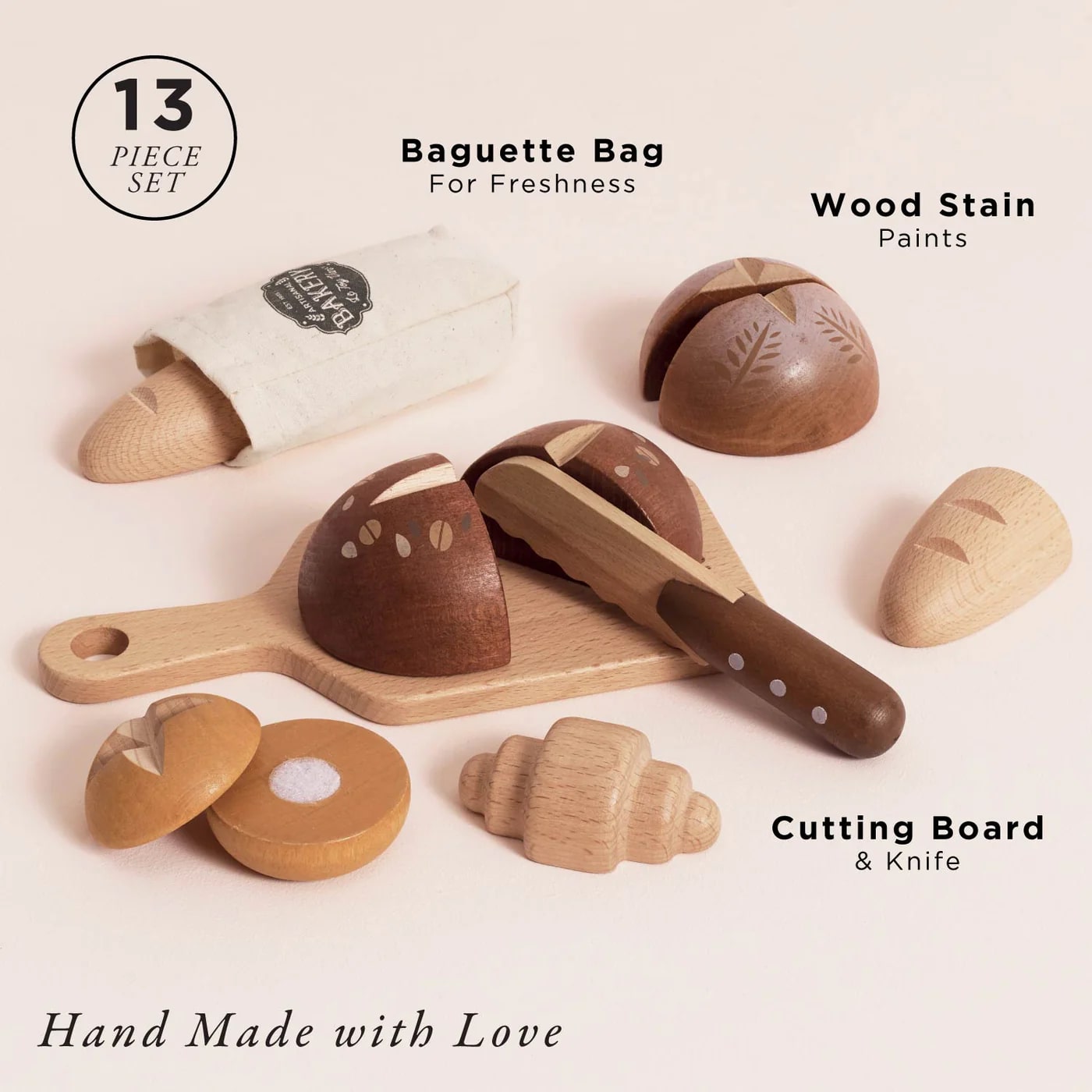 Le Toy Van - Wooden Artisan Bread Set