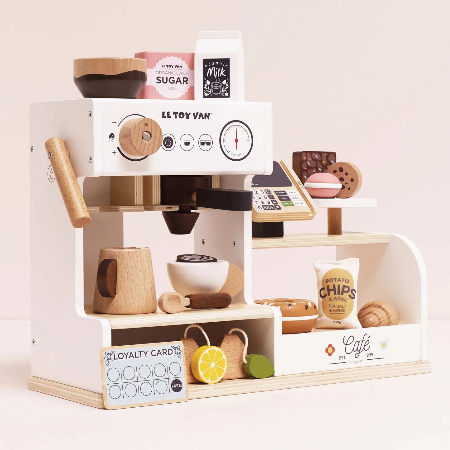 Le Toy Van - Wooden Barista Cafe Shop