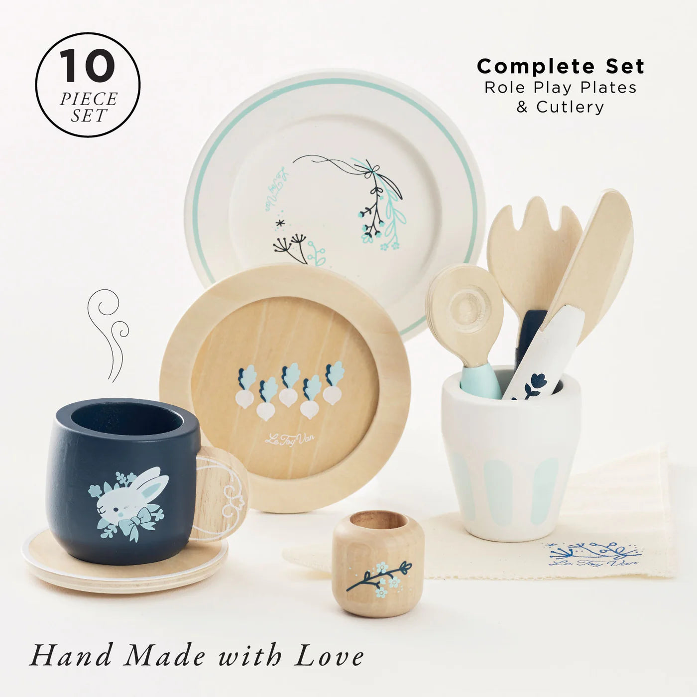 Le Toy Van - Wooden Cutlery & Dinner Set
