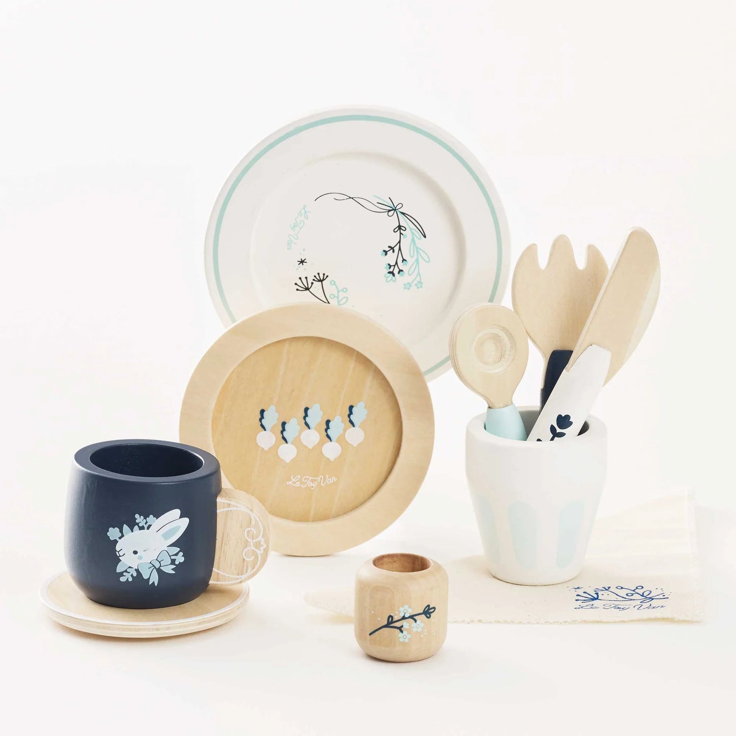 Le Toy Van - Wooden Cutlery & Dinner Set