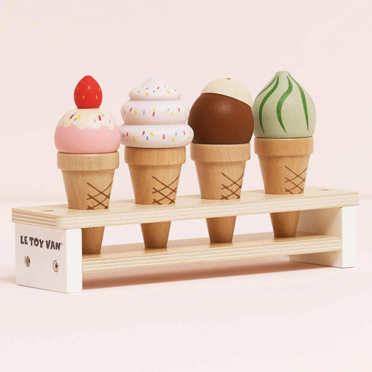 Le Toy Van - Wooden Ice Cream Cones Set
