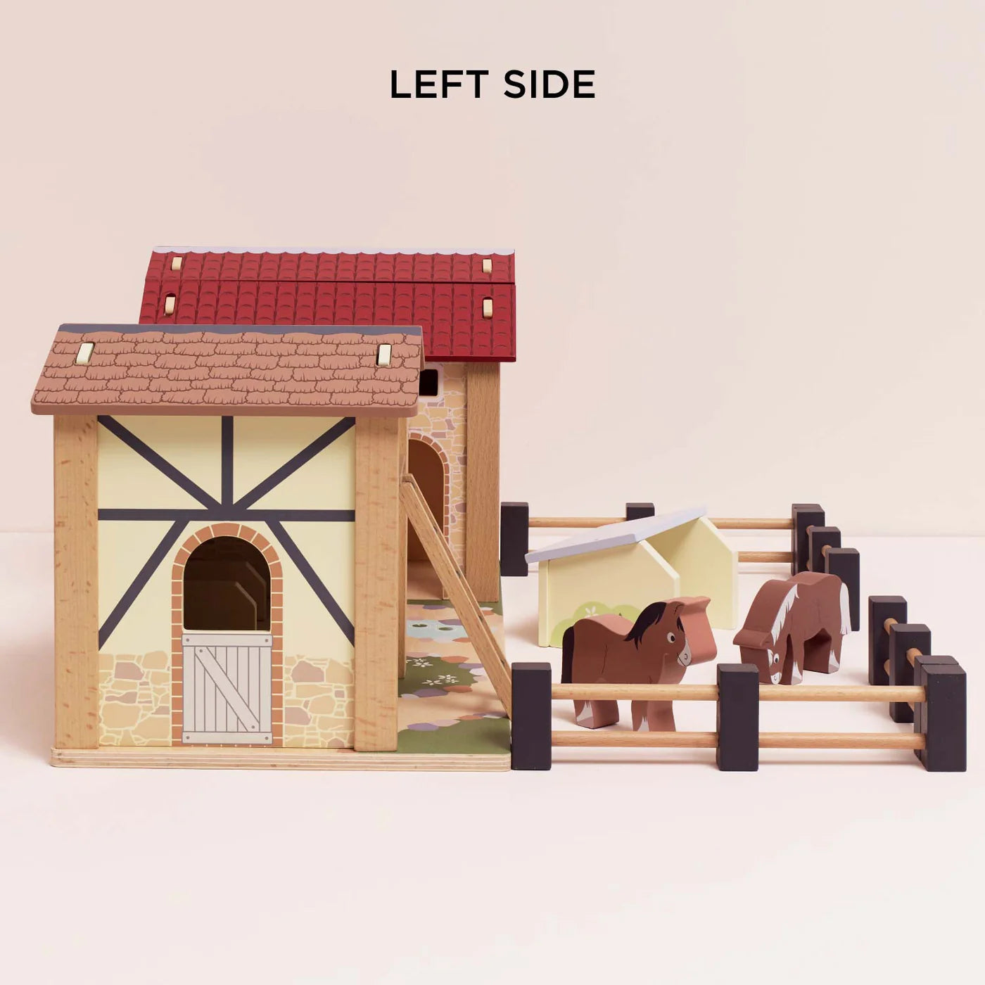 Le Toy Van - Wooden Farmyard Stables