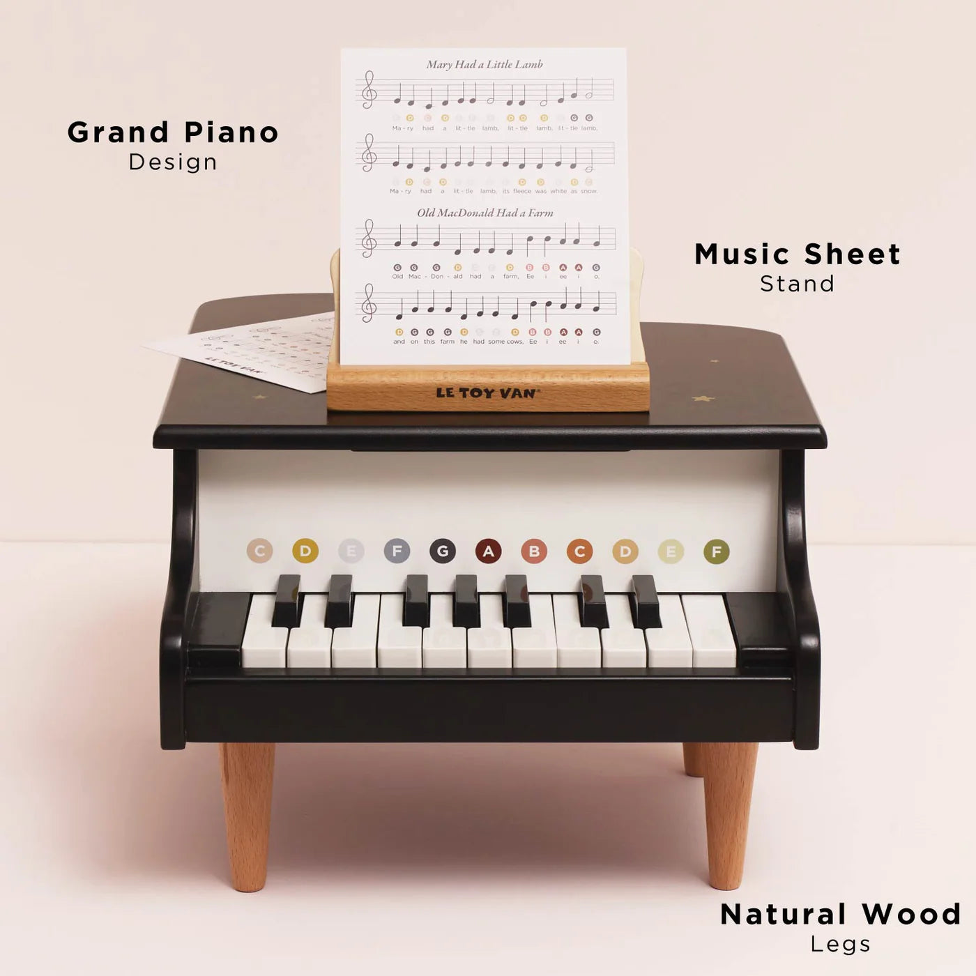 Le Toy Van - Wooden Grand Piano Toy