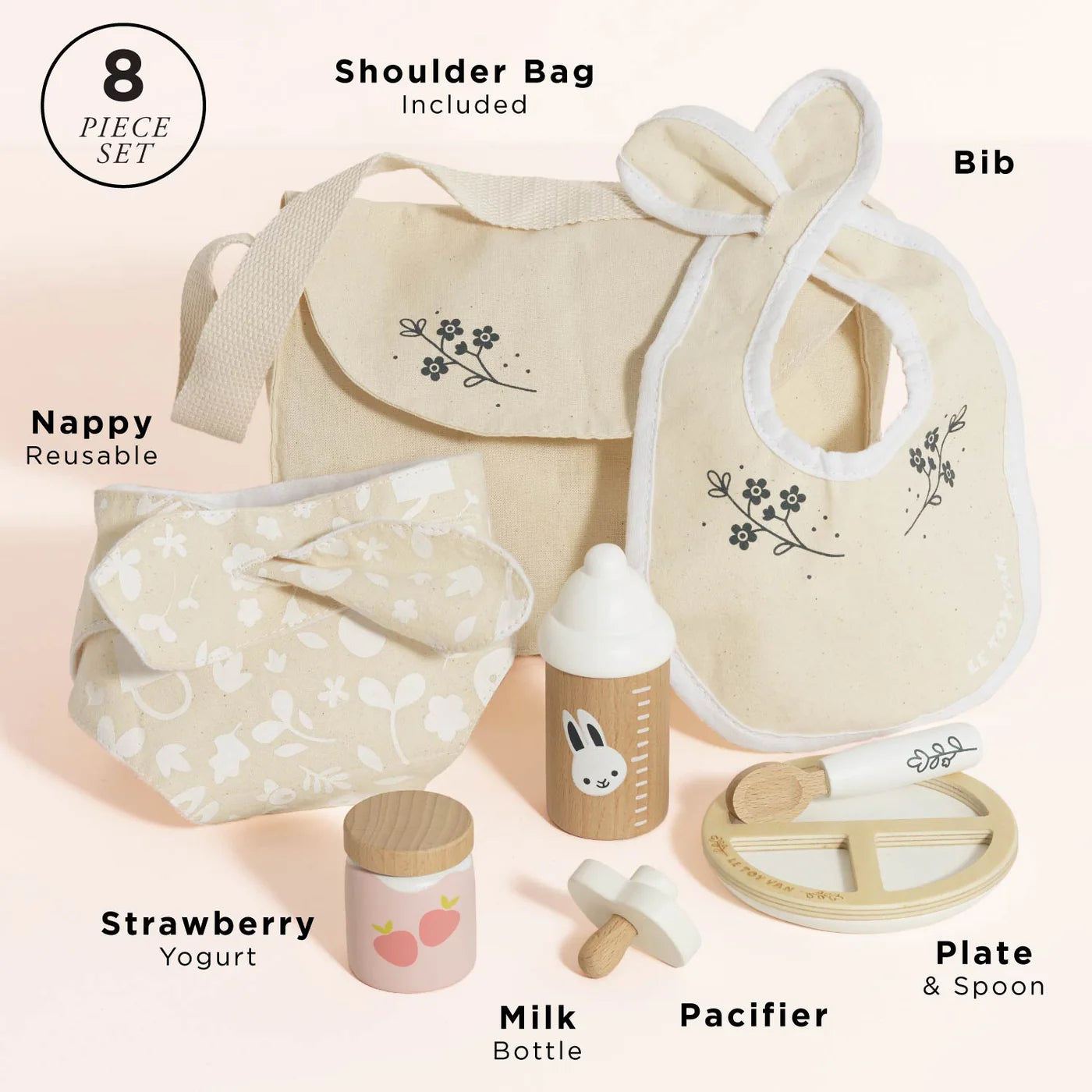 Le Toy Van - Dolls Nursing Kit and Bag
