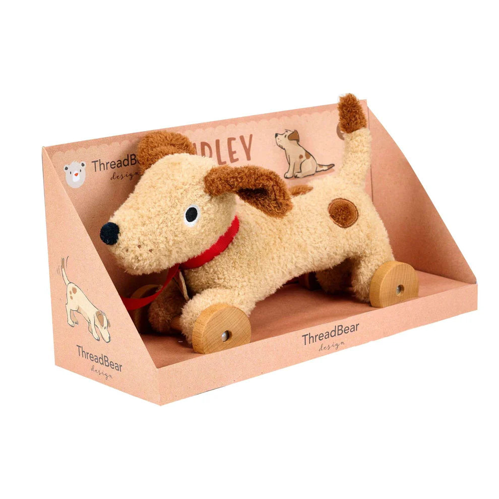 Threadbear - Dudley Pull Along Dog