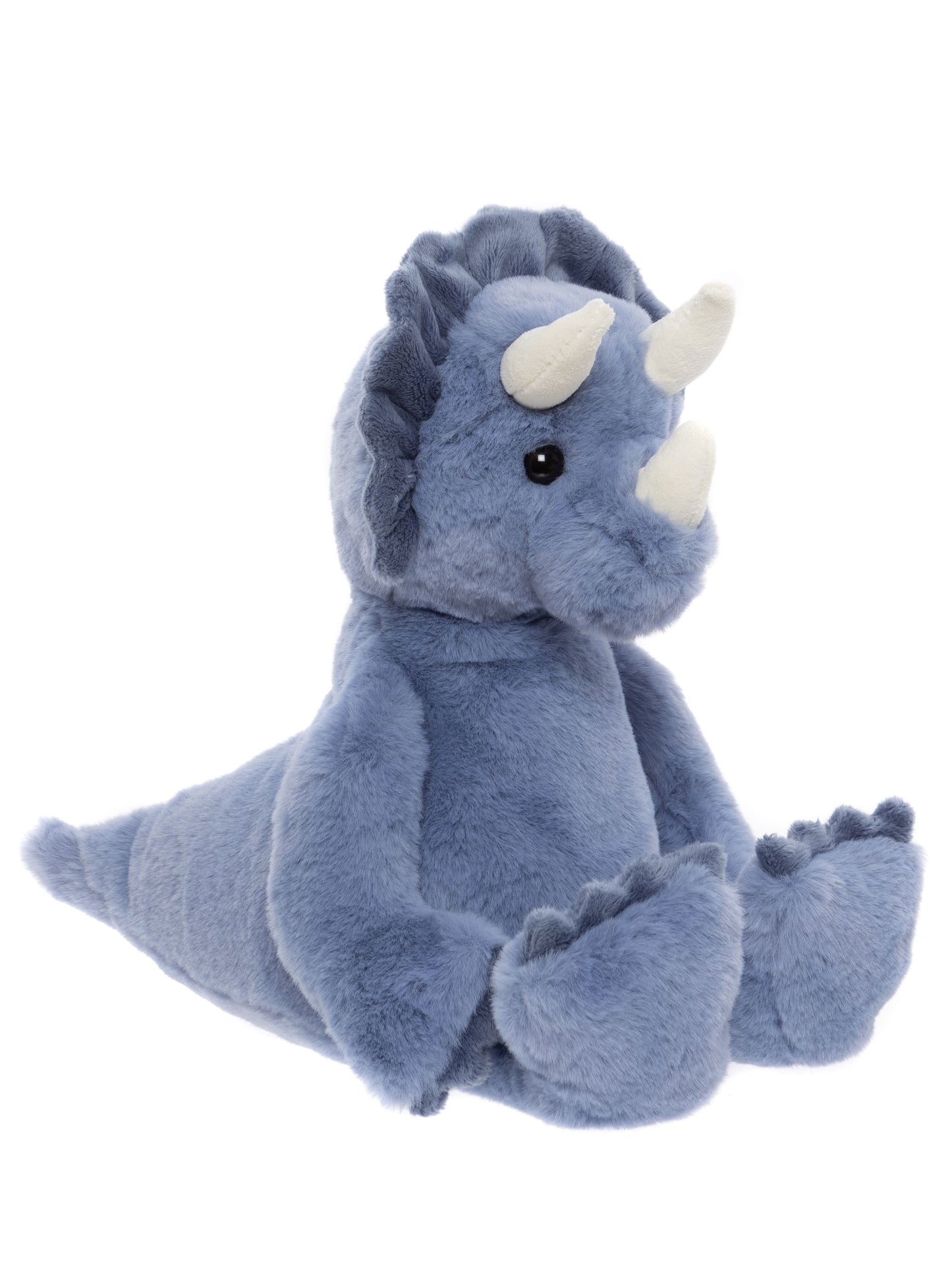 Charlie Bears - Bear & Me Troy Triceratops Denim Blue