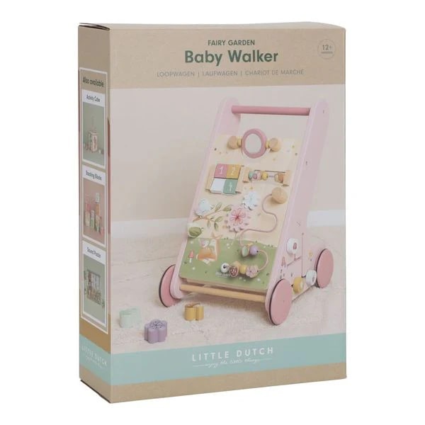 Little Dutch - Multi Activity Baby Walker - Fairy Garden