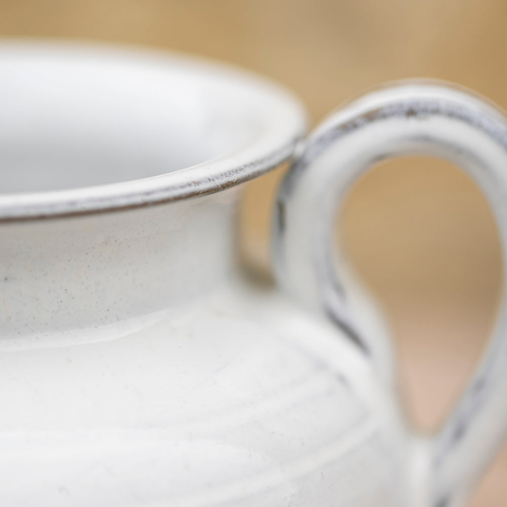 Glazed White Jug