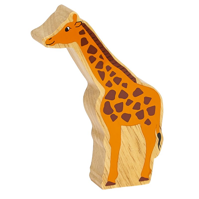 Lanka Kade - Wooden Orange Giraffe