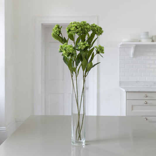 Queen Annes Lace Faux Stem - Green