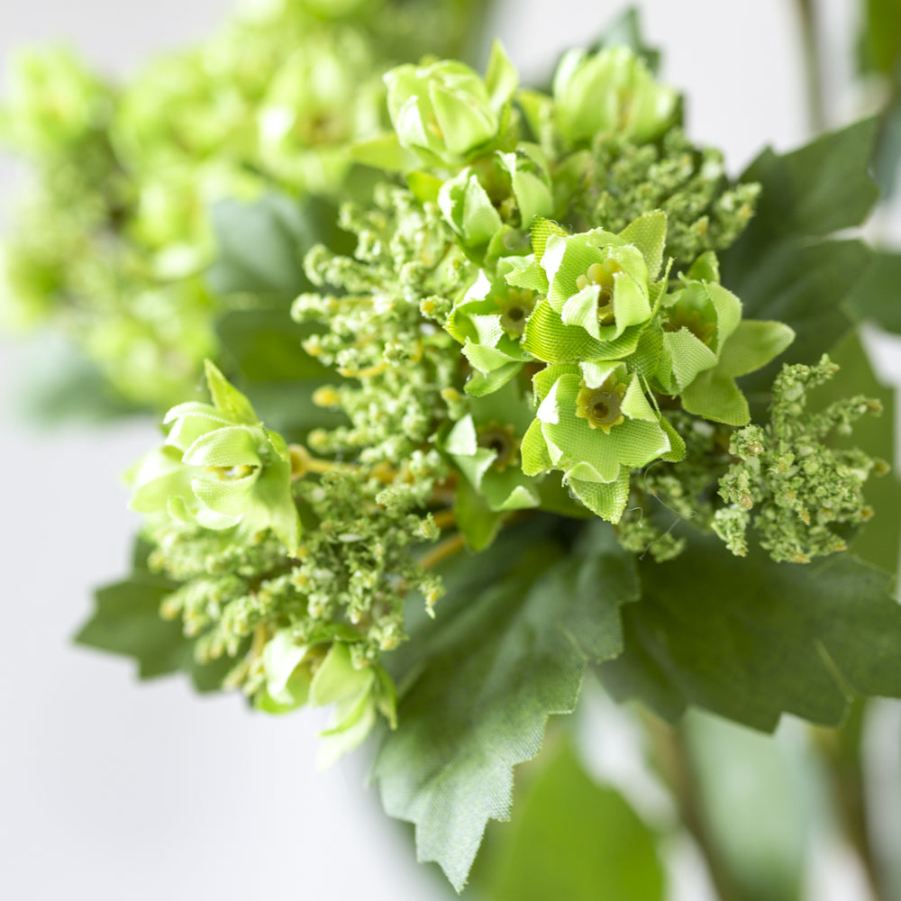 Queen Annes Lace Faux Stem - Green