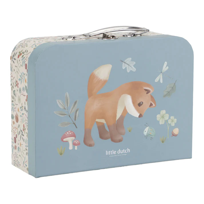 Little Dutch - Forest Friends Suitcase Set - Blue