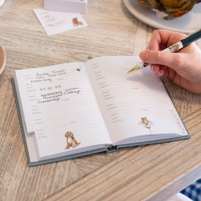 Wrendale Designs - 'The Highlander' Highland Cow Address Book
