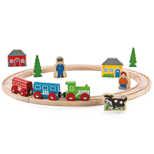 Bigjigs Toys - Wooden 'My First Train Set'